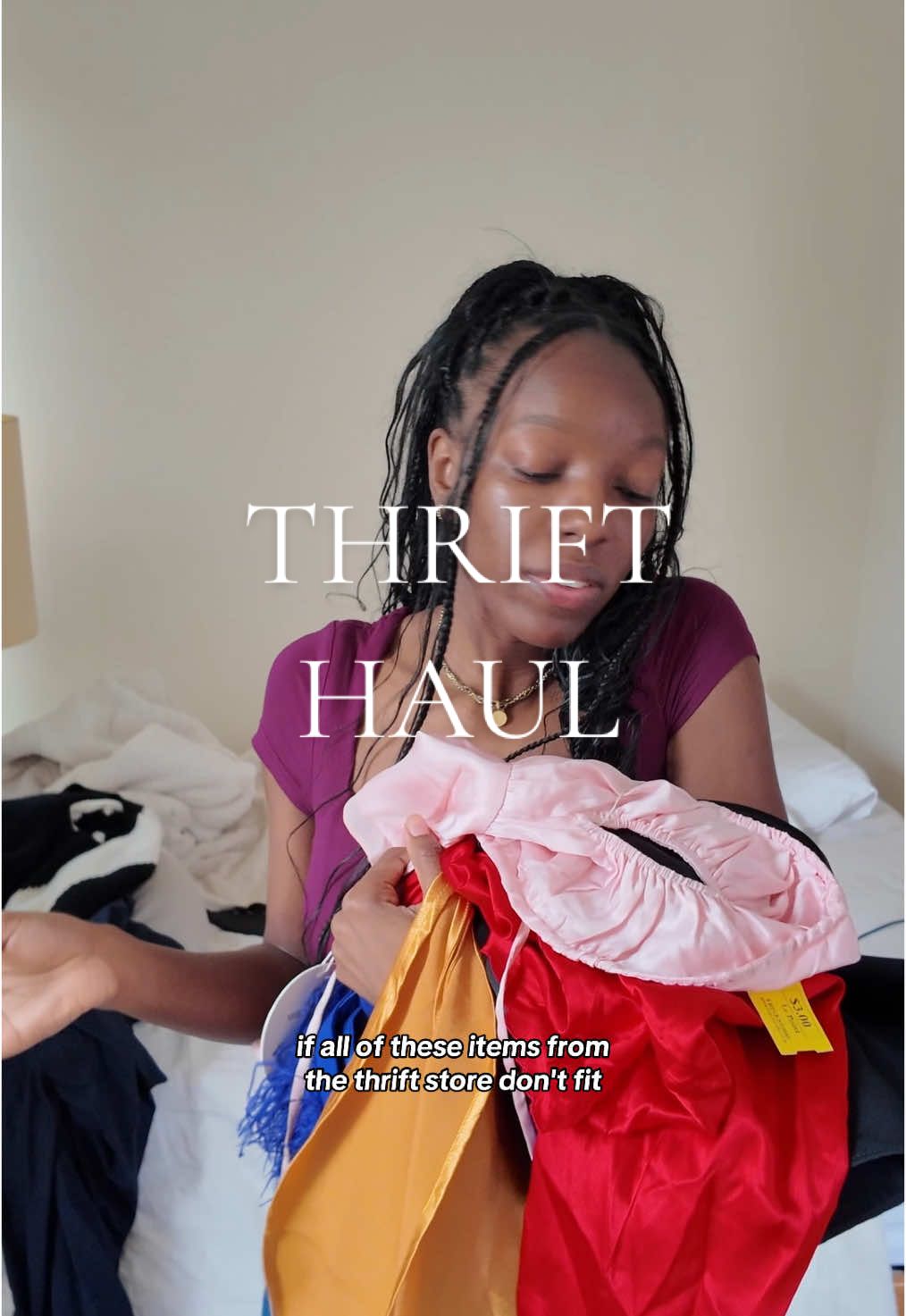 Replying to @Laura James there was one hiccup in the thrift haul @Miss Circle carried with the dresses !! #misscircle #thrifted #thrifthaul #nycthrift #summerdress 