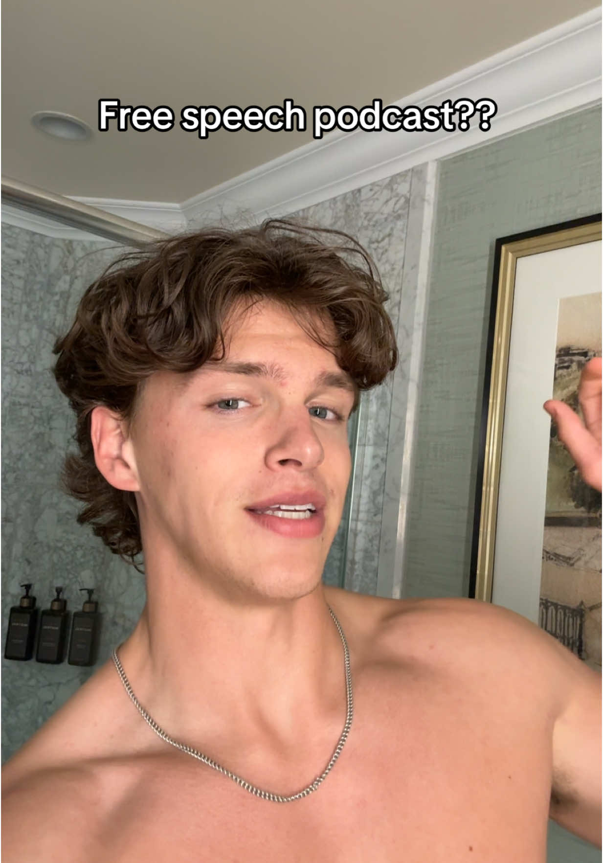 Hear me out thoooo. Give this white man the microphone 