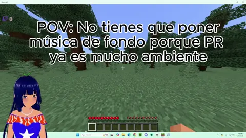 Picheen el hecho de que no puse el juego en full sreen👽 #Minecraft #vtuber #vtuberboricua #boricua #parati #puertorico #queseyo 