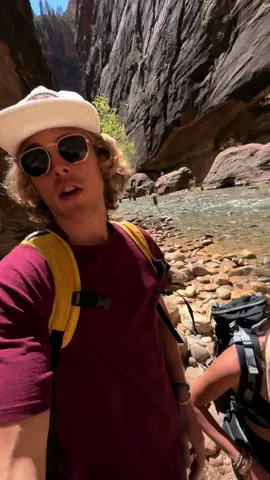 I watched a guy sqaut pee in one of these things #travel #zion #explore #fyp 