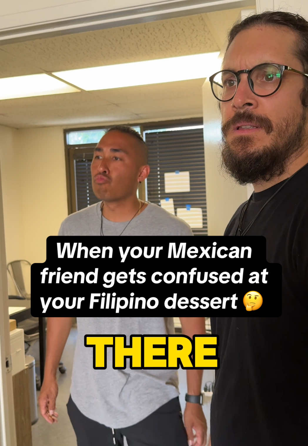 I was just trying to give him my favorite mamon 😂  #filipino #mexican #confusion #funny Go to my YouTube channel for more funny content! Link in bio 🔗 