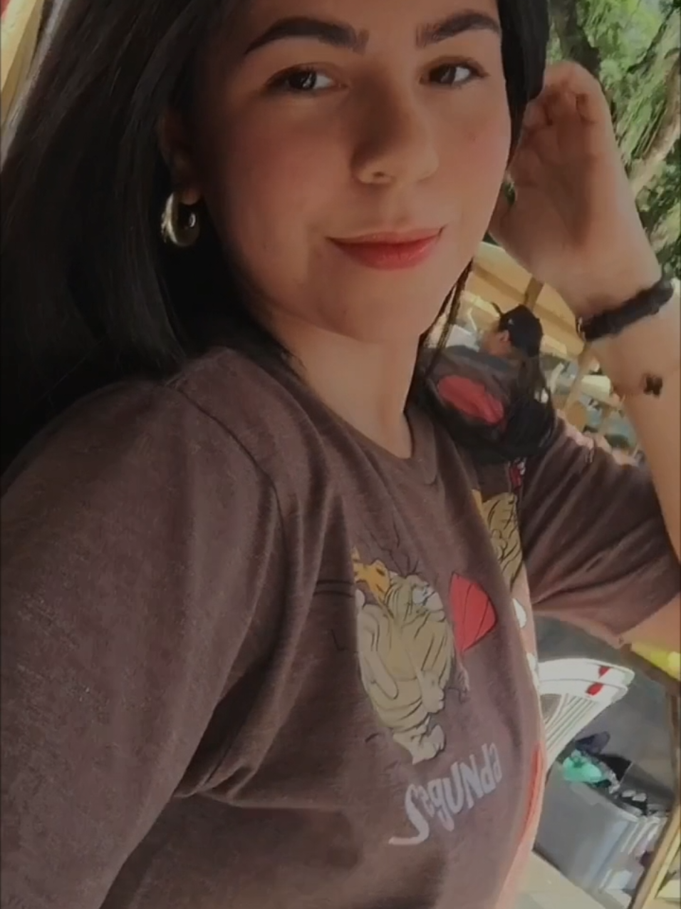 Nada não, só querendo mostrar a blusa que me define demais  #OOTD #outfit #outfitinspo #fitcheck 