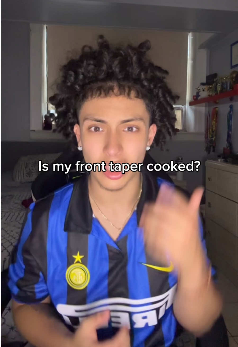 Should i restart my taper? #curls #fyp #hairtok #fronttaper #dannyvergara 