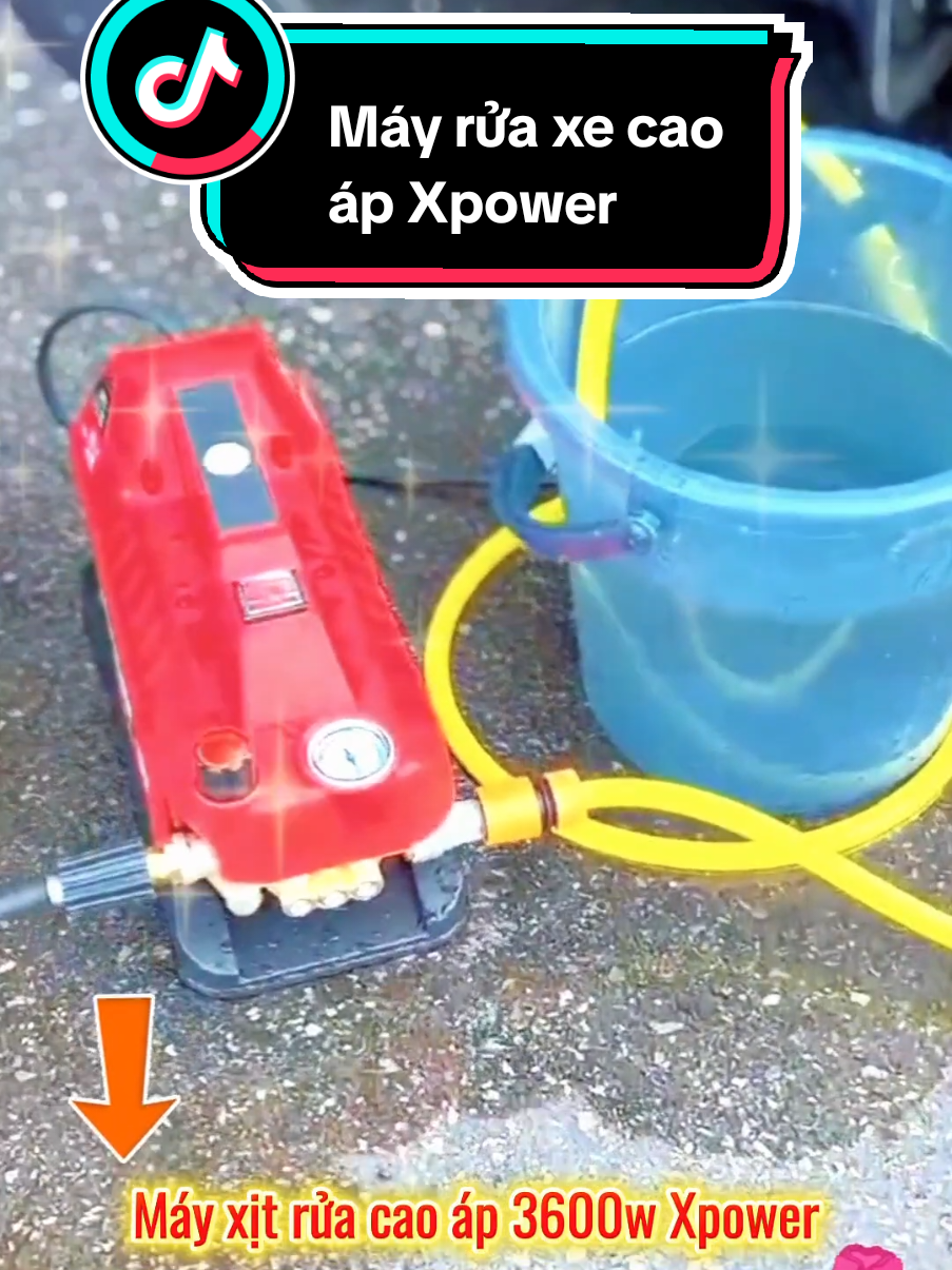 Máy xịt rửa cao áp công suất 3600w Xpower #xuhuong #viral #trending #mayruaxe #mayruaxecaoap #mayruaxexpower 