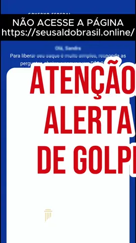 Nem tudo que parece oficial, é. Você já recebeu aquele link dizendo que tem “dinheiro esquecido” esperando por você? Pois é… esse é o novo golpe — e ele vem maquiado de site do governo. Eles usam seus dados vazados pra te convencer de que é real. Aparece seu nome, o nome dos seus pais, lugares onde você trabalhou… E mesmo se você errar tudo, o sistema “confirma” que está certo. No final, o golpe: te pedem pra pagar um imposto ou instalar um app. A tecnologia é uma bênção — mas nas mãos erradas, é uma armadilha. Compartilhe esse vídeo. Proteja quem você ama. E nunca confie em sites que não terminem em gov.br! #Golpe #Alerta #FraudeDigital #GolpeDoDinheiroEsquecido #DireitoDoConsumidor #EducaçãoFinanceira #CuidadoNaInternet #Tecnologia #Proteção #EdsonTomoda 