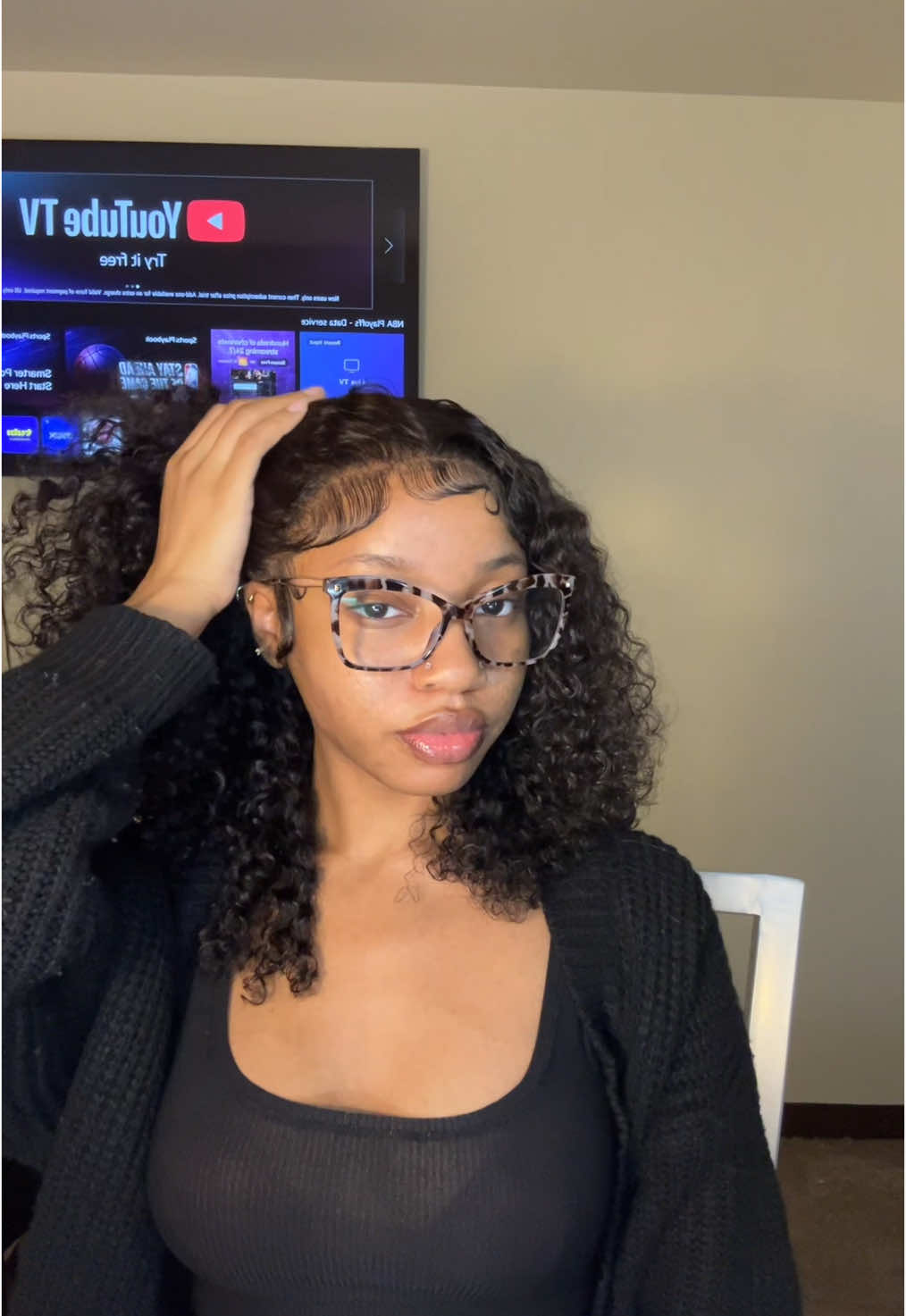 Link in bio to buy this @blinghairofficial curly unit #curlywig #wiginfluencer #wiginstall 