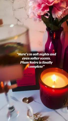 Finished… but far from over. Plum Noire is the kind of scent that stays on your skin — soft cashmere, ripe plum, and just enough edge to keep you coming back. Would you light her up? #PlumNoire #NoireLume #CashmerePlum #LuxuryCandleVibes #BlackOwnedCandleBrand #SoftLifeMood #CandleLoversUnite #MadeInBrooklyn
