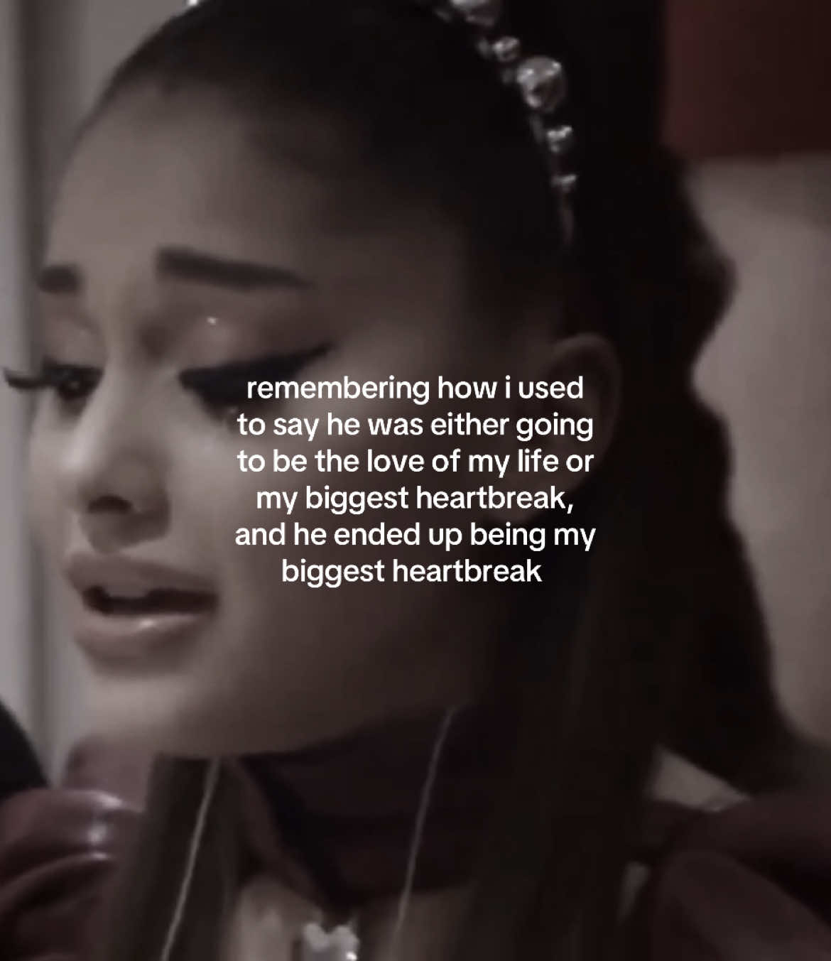 sad #arianagrande #relatable #fyp #sad #MentalHealth #breakup #situationship #Relationship #arianator #vent 