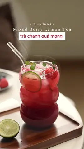 Trà chanh quả mọng#tratraicay #foodtiktok #trachanh #xuhuong #ancungtiktok #trasua #hanoifood #reviewfood #viral #trending 