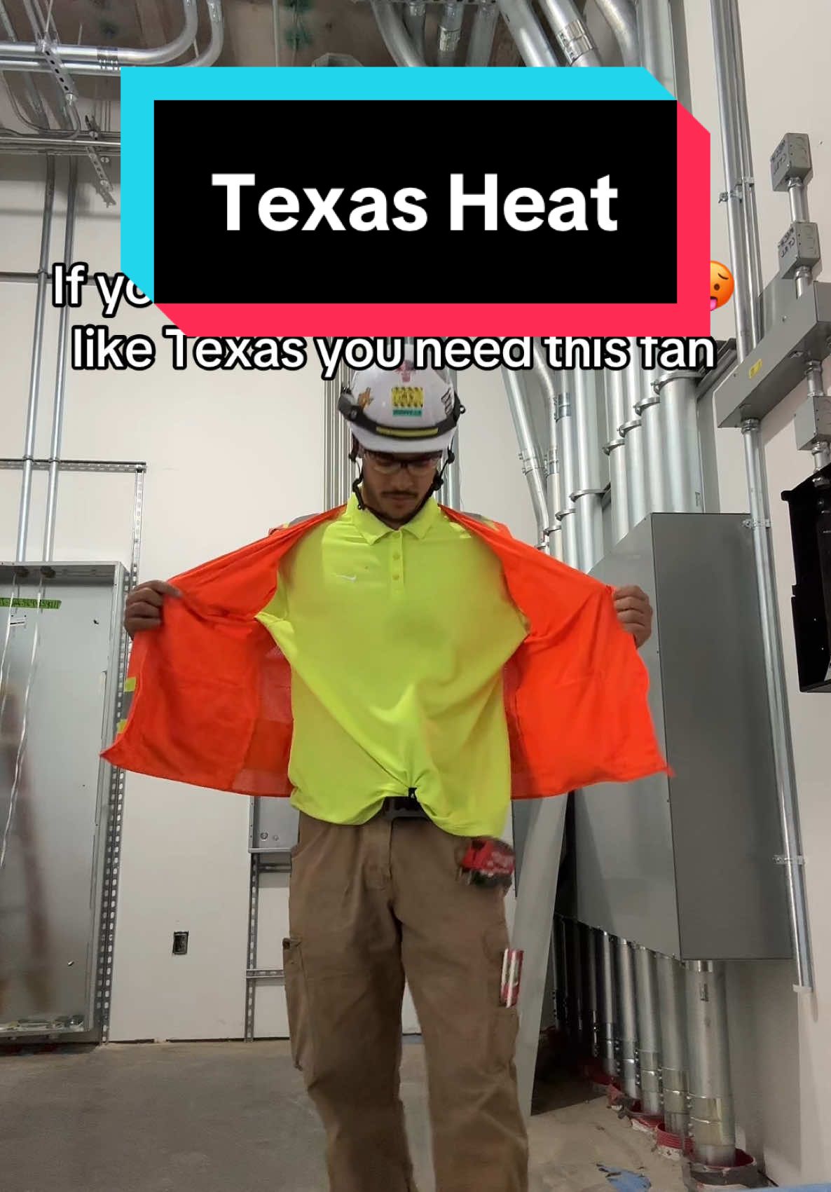 Imagine having a consistent breeze on your back #foruoupage #fypage #coolsummer #waistfan #bluecollarboys #waistfan #SummerFashion #texasheat #tiktokmademebuylt 