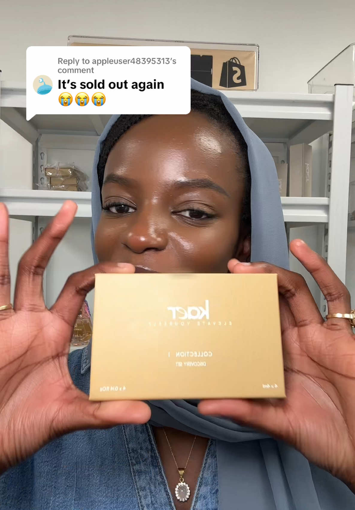 Replying to @appleuser48395313 Yes, the discovery set sold out again!!thank you so much for the love! We’re working on restocking and should have them back within the next couple of weeks.  We’ll be sharing the official restock date soon, and if you sign up to be notified, you’ll get an email the moment they go live. We’re also going LIVE on TikTok for the restock launch, so keep an eye out for the date!! 🥰🫶🏿❤️ #fragrancetiktok #BeautyTok #SmallBusiness #fyp #smallbusinessowner #bodycare #kaer #blackgirltiktok #drybodyoil #bodyoil #perfumeoil #discoveryset   #perfumetok #backinstocksoon #blackownedbusiness #restockalert #tiktoklive #fragrancecommunity
