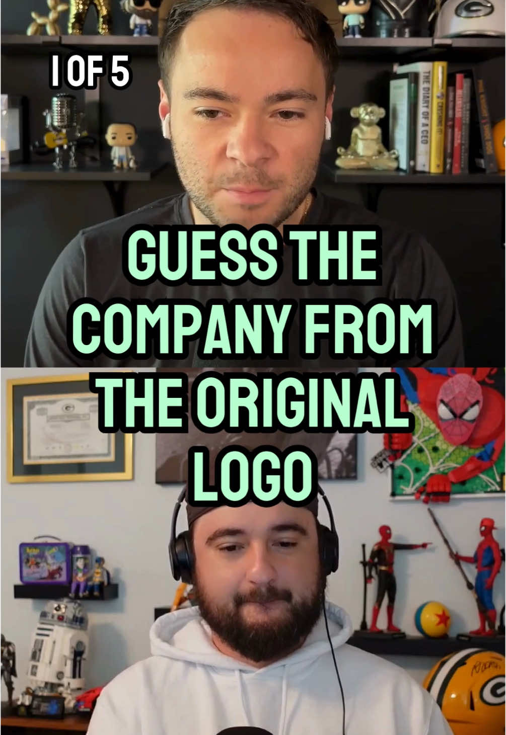 Guess the Company from the Original Logo! 🤔 #fypage #company #logo #trivia 