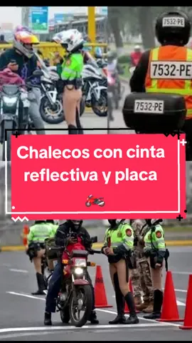 Chaleco con placa para motociclista🏍️ Chaleco con cinta reflectiva y placa, tenemos colores a S/32 pídelo al WhatsApp 📲960 372 562. 🇵🇪Jr. Pacasmayo 457 #Lima #perú #Motociclista #Chaleco #Moto #Ley #Ordenanza
