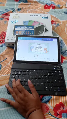Replying to @rheez.xy 512 GB po at yes po okay sya pang edit sa canva ✨ #tabs27ultrapro #tablet #affiliate #fypシ゚ #canva 