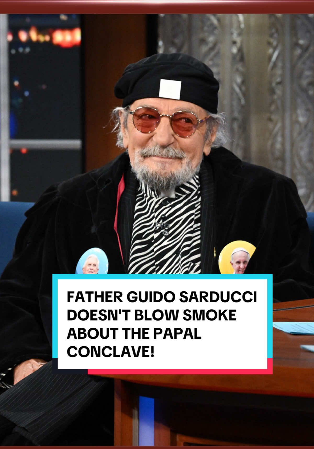 Father Guido Sarducci doesn't blow smoke when it comes to the papal conclave! #Colbert #Conclave #Pope