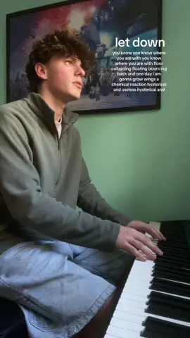 Let down - @Radiohead  Had to cover this one #cover #radiohead #pianotok #underrated #letdown