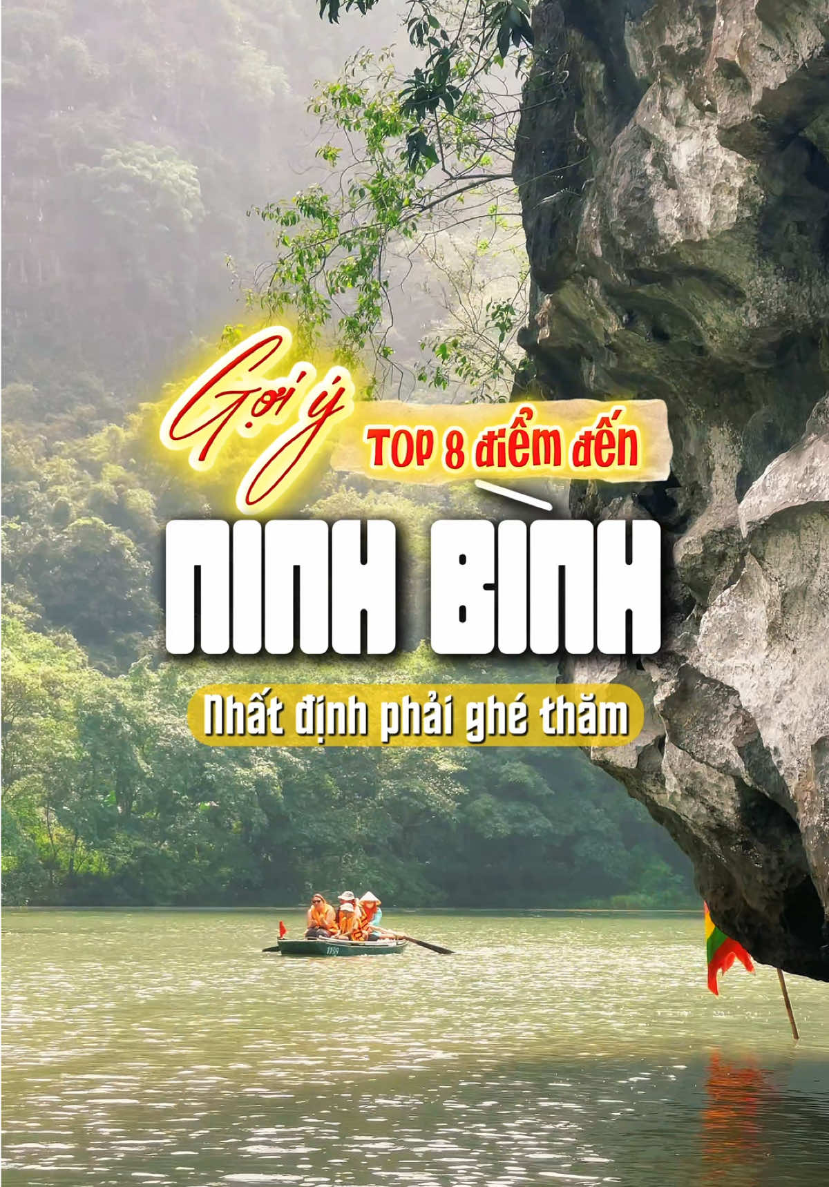 Top 8 điểm đến mà mọi người có thể tham khảo khi lần đầu đến Ninh Bình ạ #travel #tiktoktravel #dulichvietnam #ninhbinh #tuynhadi 