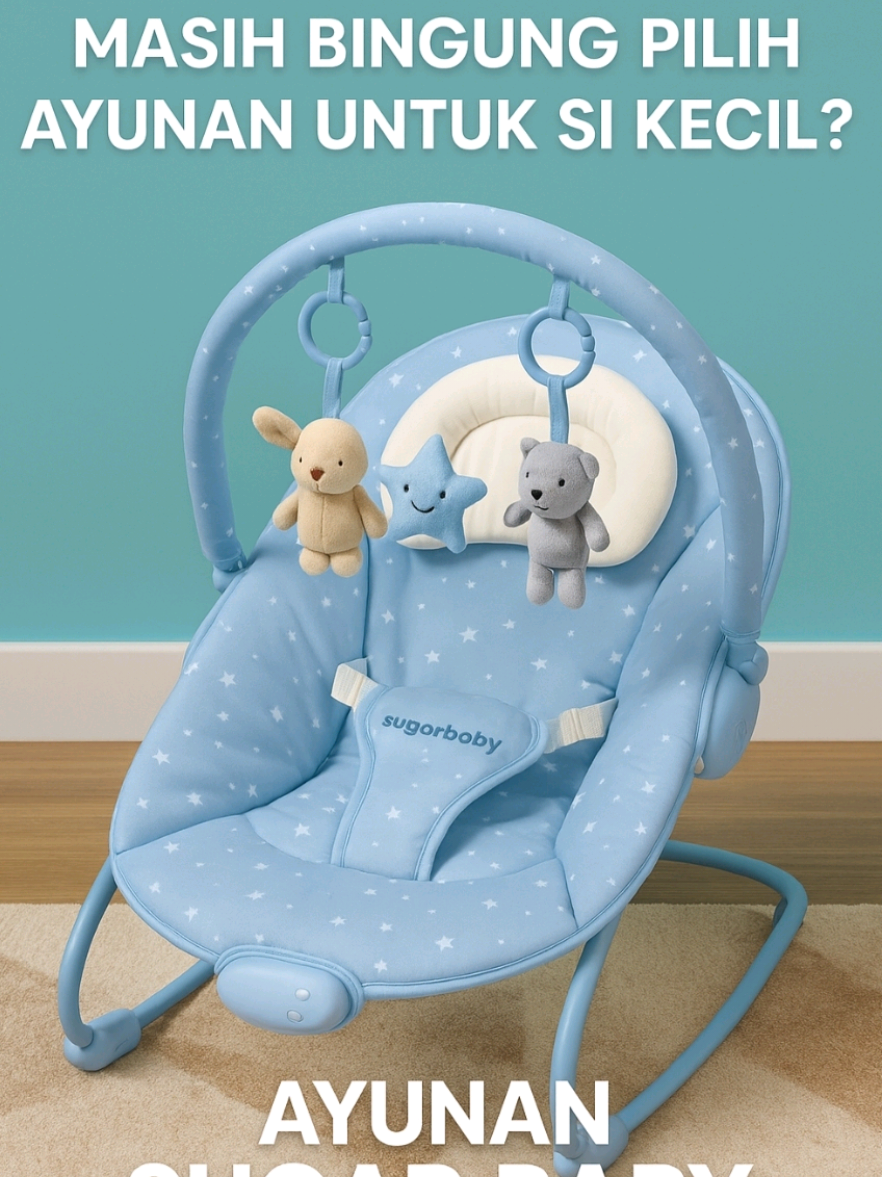 Auto tenang, auto lucu! Ayunan bayi Sugar Baby ini sih juara banget buat si kecil. Nyaman, aman, dan stylish! Wajib punya banget! Hashtag: #ayunanbayi #sugarbaby #babygear #perlengkapanbayi #ibumillenial #babyproducts #rekomendasibayi #babyessentials #reviewbayi #ayunanbayianak #fypbanget #fypindonesia #tiktokbaby #ayunanelektrik #ayunanmodern #babyreviews #foryoupage #ibucantik #tipsibu #produkbayibagus #babyitem #ayunanterbaik #babytrend #momshope #babyrelax #babycalm #mommusthave #viralbayi #belanjabayi #tokobayi #babyupdate #tiktokshopping #ayunansugarbaby #newmomlife #produkviralbayi #tiktokmom #babyhack #CapCut 