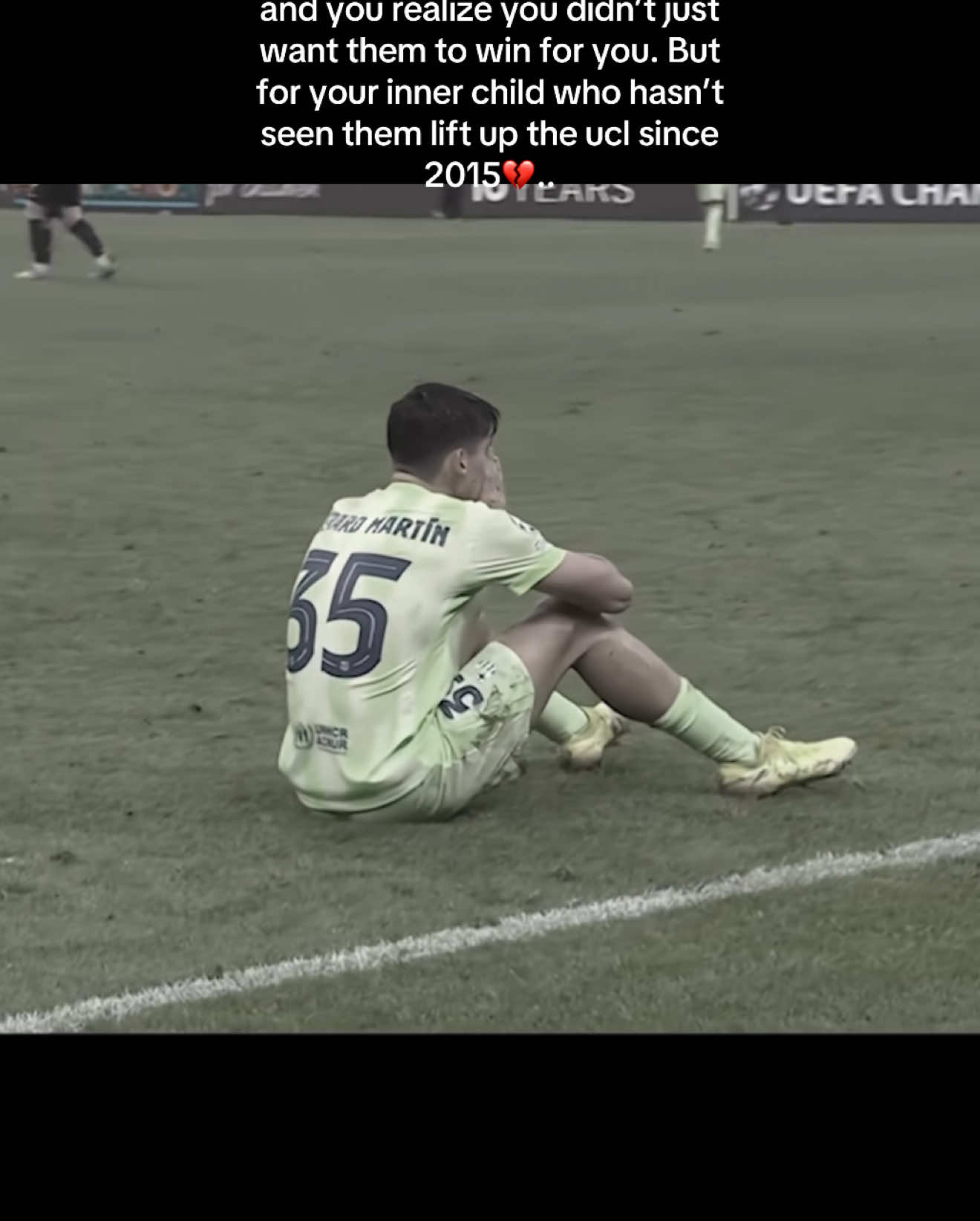 I honestly really can’t take the pain of seeing them get eliminated like that. #fcbarcelona #intermilan #fypシ #fyppppppppppppppppppppppp #sad #ucl #championsleague #semifinals #7-6 #barcelona #milan #spain #italy #lamineyamal #sommer #ferrantorres #raphinha #lewandowski #gavi #frankiedejong #barcelonafc 