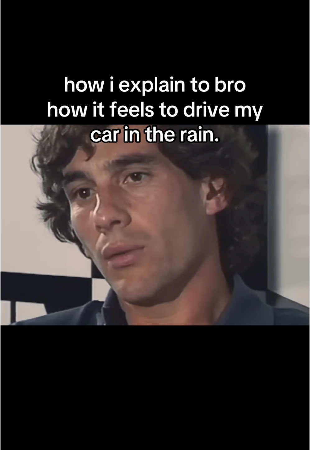 @KRAIN totally how it feels definitely not exaggerating, very much that deep.  #fypシ #fypシ゚viral #funny #senna #cars #f1 #real 