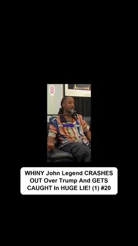 WHINY John Legend CRASHES OUT Over Trump And GETS CAUGHT In HUGE LIE! (1) #20