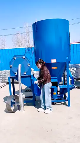 Vertical feed mixer and grinder#machine #tiktok #mixer #machine