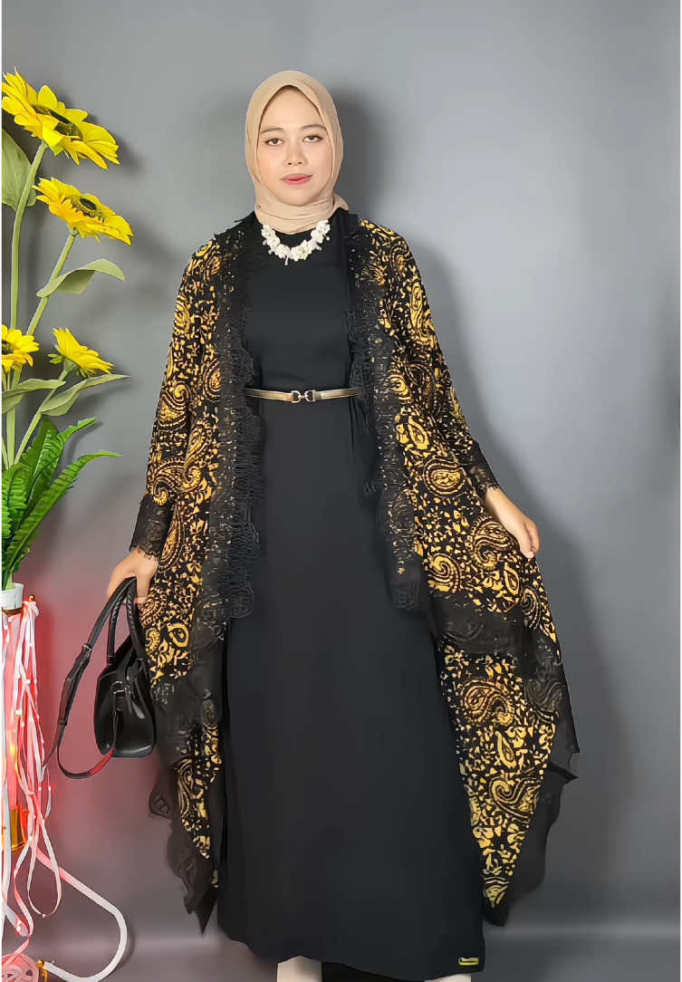 Outer asoka sogan batik mewah buat kondangan 😍