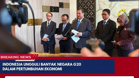 Di tengah ketidakpastian global, Indonesia mencatat pertumbuhan signifikan yang mendorong ekonomi nasional melesat lebih tinggi dibanding negara lain. #EkonomiIndonesiaKuat