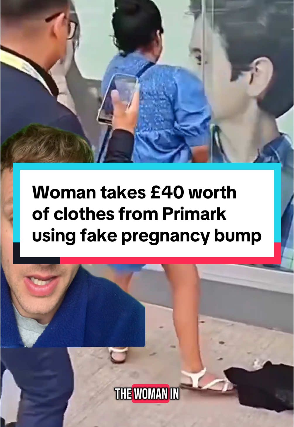 imagine using a fake pregnancy bump 😭 #primark #clothing #shopping 