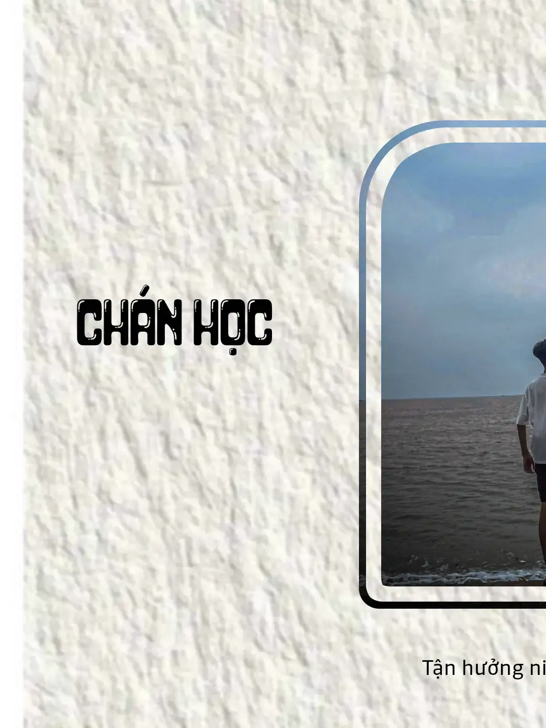 Vì cha mẹ tao ráng học, Tiếng Việt sửa đổi tao chán học Nói với mình là ráng Bọc, nhưng mà trong tâm tao chán học Không có time để tán dóc, có khi ngủ dậy buổi sáng khóc Điểm học kỳ phải cán mốc, đừng ép tao nữa tao chán học Chữ Tiếng Việt giờ ô vuông, tam giác vòng tròn lại ô vuông Bằng tốt nghiệp giờ mua luôn, học hành kiểu này tao thua luôn Không mười hai tao buông luôn, chứ học kiểu này sao suông suông Đậu đại học rồi luống cuống, chưa chắc có việc lại buồn luôn Học cho nhiều mà ra ngoài đời cũng chưa chắc hơn người ta Tuổi của mày mà không có tiền làm sao mà lo cho được người nhà Có trường nào nó miễn học phí, cái vụ đó ở đâu mà ra Hết tiền trường rồi đến tiền quỹ, tiền giữ xe cũng là tao trả Giờ tao chán (chán học) Bây giờ tao chán (chán học) Giờ tao chán (chán học) Bây giờ tao chán (chán học) Giờ tao chán (chán học) Bây giờ tao chán (chán học) Giờ tao chán (chán học) Bây giờ tao chán (chán học) #HHMC #xhtiktok #hottrend #viral #nhachay #fyp 