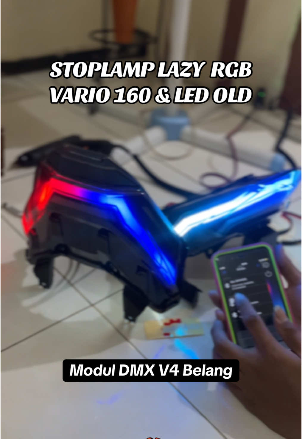 STOPLAMP LAZY RGB V4 Mode Belang Ready All Vario #variasisurabaya #lampualis #lampukolong #rngarage99 #bengkelsurabaya #stoplamprgb #supernova #rngarage #variomodifikasi #variomodifikasi #variobiled #lampukolongsurabaya