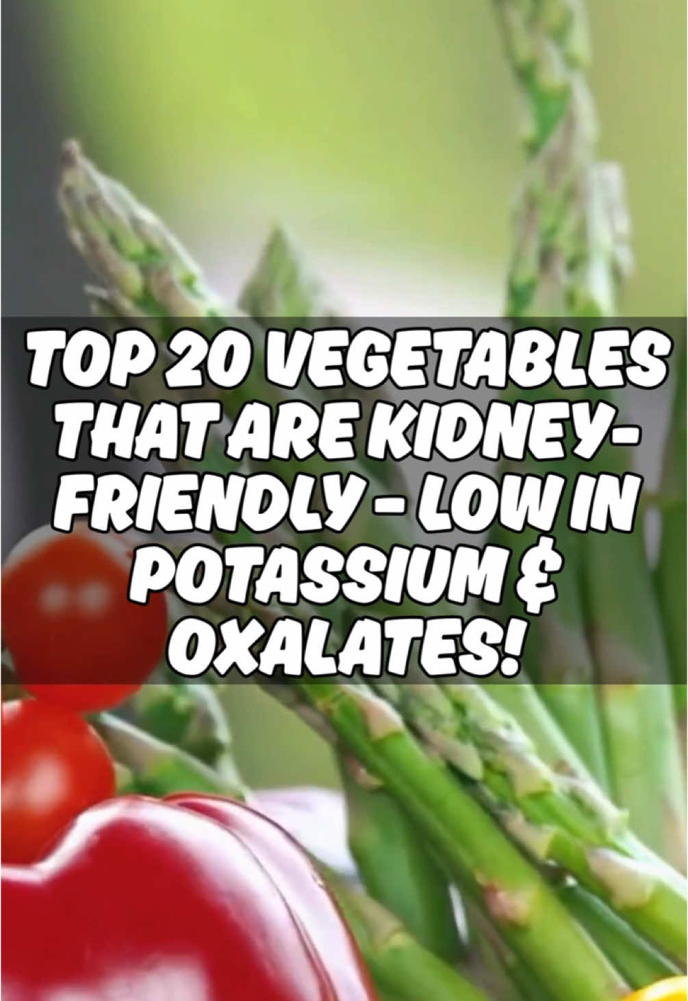 Your kidneys are fighting for you every single day. And the food you eat can either help or hurt that fight. The truth? Some vegetables, though healthy for others, are too high in potassium or oxalates for struggling kidneys and can quietly make things worse. But don’t lose hope. There are safe, healing vegetables that are gentle on your kidneys and still give your body the nourishment it needs. We’re here to guide you with simple, kidney-safe choices that help you feel better, think clearer, and take back control. You’re not alone. Thousands of people just like you are already on this journey and seeing real results. Ready to take that first step? Click the link in our bio to join the Kidney Disease Solution program and start healing naturally—one choice at a time. @kidneysolution