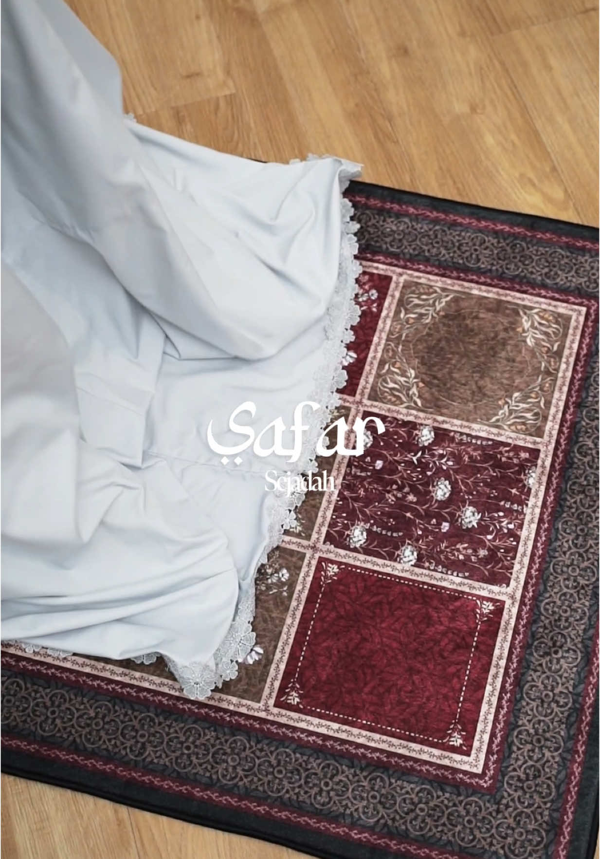 New prayerwear for you 🤍 Meet the Tahara Cooling Telekung, Safar Sejadah, and Samira Slim Sejadah. Designed to ease your prayer experience, the Samira Slim Sejadah is made to be travel-friendly and convenient for those who are on the go. Opt for Safar Sejadah that comes with delicate wildflower and geometric motifs that are easy on the eyes without being too distracting. The Tahara Cooling Telekung is soft, breathable, and cooling for your daily prayers. Launching tomorrow (or drop by Sunway Carnival Mall to get your hands on Samira & Tahara first today 😉)! #newarrivals #naelofar