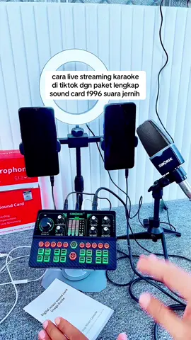 beli sekarang disini sound card f996 lengkap harga terjangkau #soundcard #soundcardmurah #soundcardpaketlengkap #alatkaraoke #alatngonten #alatlivestreaming #rekomendasi 