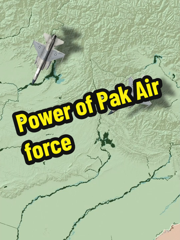 Power of Pak Air force #pakistan #facts #maps #tiktok #reels 
