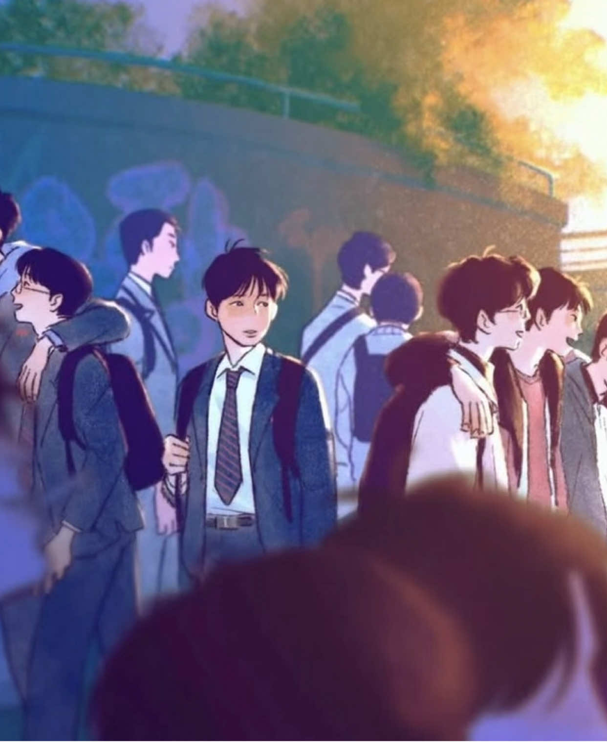 saw this on CHW ig story TT this artwork is everything☹️❤️‍🩹#weakheroclass1 #weakheroclass2 #yeonsieun #ahnsuho #ohbeomseok #parkhumin #gohyeontak #seojuntae #yeongi #parkjihoon