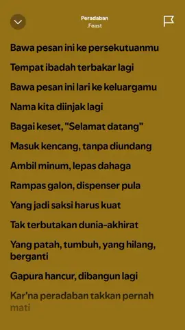 [peradaban by .feast] #galerysong #peradaban #feast #fulllyrics 