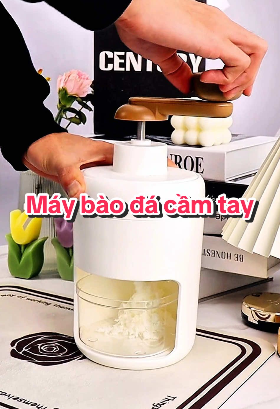 Thời tiết này có ly đá bào thì còn gì tuyệt vời hơn #maybaoda #maybaodatuyet #mayxaydabao #maybaodatuyetcamtay #maybaodasieumin #giadungtienich 