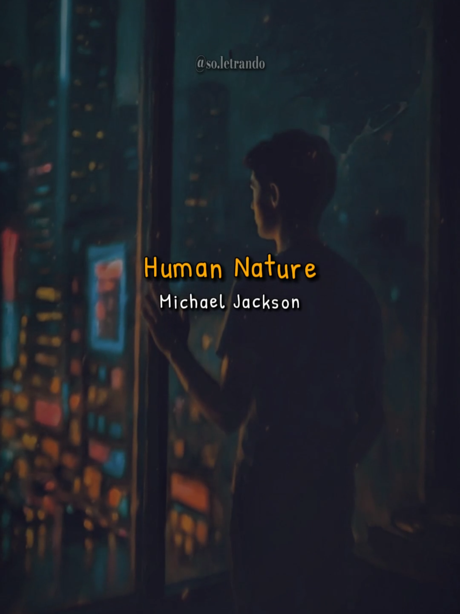 Human Nature - Michael Jackson (1983) #Flashback #letrademusica #tipografiasmusicas #musicas #tipografia #musicasantigas #flashbackmusical #musicaanos80
