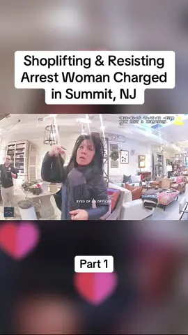 Shoplifting & Resisting Arrest Woman Charged in Summit, NJ#cops #copsoftiktok #police #policeofficer #bodycam #crime #truecrime #truestory #foryou #fyp 