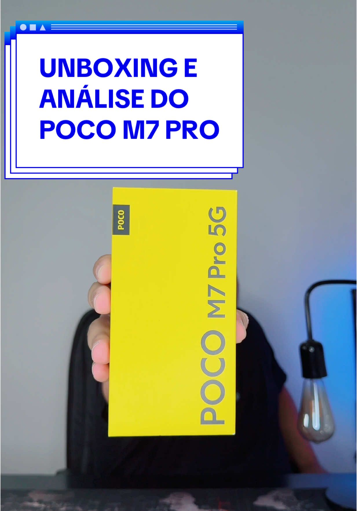 Unboxing e pequena análise de mais um intermediário custo-benefício da Poco. Vale a pena comprar o Poco M7 Pro? O Poco M7 Pro é bom? Eu te conto tudo nesse vídeo! #pocom7pro #xiaomi 