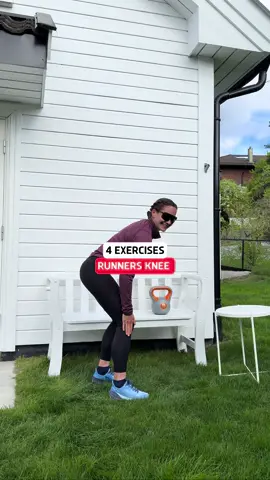 My top 4 exercises for Runners Knee🦵🏼💥 Dealing with Runner’s Knee? These 4 moves are your new best friends! They target strength, control & stability—key for keeping your knees happy on every run. 1️⃣ SL Stand-Up’s  2️⃣ SL Step-Up’s 3️⃣ Half Up’s 4️⃣ SL Deadlifts  PREHAB: 4-8 reps per exercise and side. Aim for 1-2 sets. REHAB: 8-12 reps per exercise and side. Aim for 2-4 sets. Add these into your routine 2-3x/week and your knees will thank you on runs 🙏 Let’s stay strong & injury-free, runners! 💯 #runnersknee #kneepain #kneepainrelief #runningtips #workout 