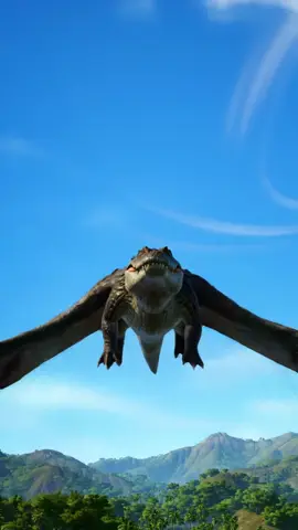 A crocodile is flying  #ai #aitiktok #trend #trending #foryou #foryoupage #viralvideo #viral #crocodile 