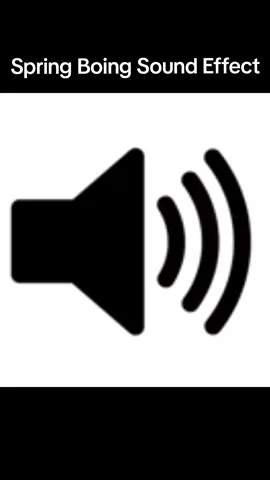 Spring Boing Sound Effect #soundeffects #memes #audio #boing 