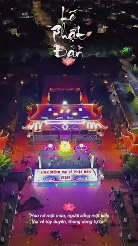 Demo Sân khấu Lễ Phật Đản 2025 #minhtungpc #capcut_edit #editor #soctrang #air3s #flycam #mientay #lepha2025 #thienvientruclam 