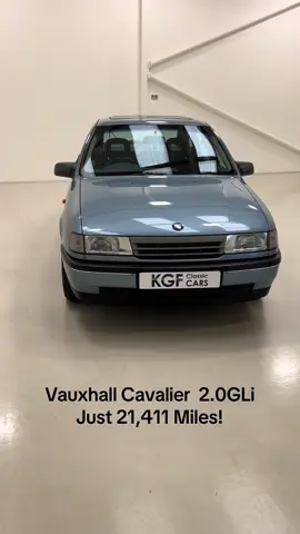 Vauxhall Cavalier Mk3 2.0GLi Price: £6,995 Year: 1989 Mileage: 21,411 FOR SALE A very early F registration Vauxhall Cavalier Mk3 2.0GLi with just 21,411 miles Please visit our website for further details  #classiccars #vauxhallcavalier #kgfclassiccars 
