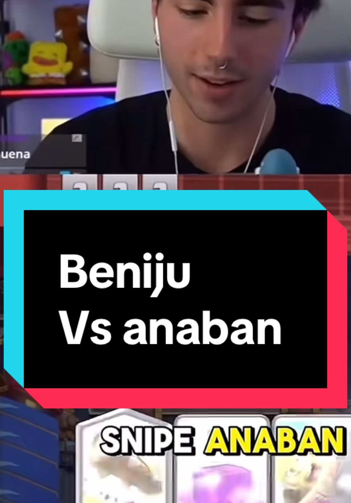 Beniju vs Anaban! Opinas lo mismo que yo? #clashroyale #beniju #fyp #viral #gaming #anaban #clashroyalememes 