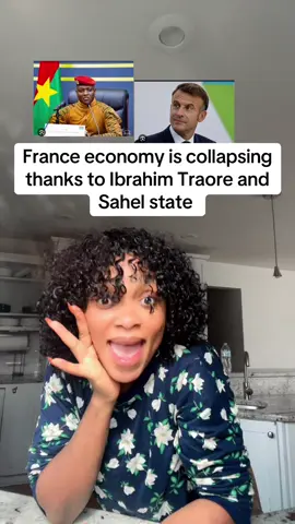 Since Ibrahim Traore and the Sahel state kick France out for exporting their natural resources France economy is collapsing #ibrahimtraore #burkinafaso #africantiktok #ouagadougou #