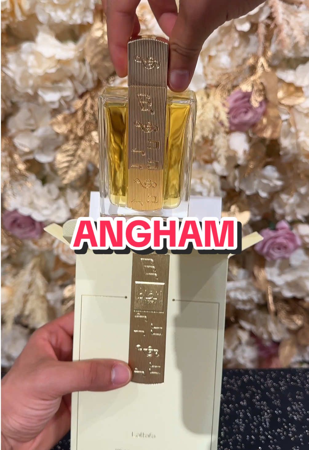 Unboxing Series 🎥 Epsiode 17: Angham from Lattafa 🌶️🫚 #lattafa #angham #burberrygoddess #perfumeoftheyear2024 #fyp #fragance #hudabeauty #arabicperfumes #fragrances 