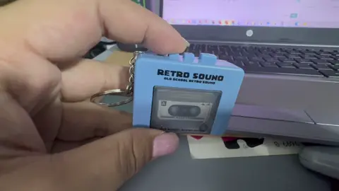 Cách sử dụng móc khoá máy cassette ghi âm#mockhoadocla #mockhoatuixach #mockhoa 
